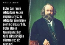 Mihail Bakunin 141 Yaşında!