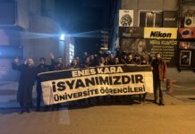 Ankara’da Enes Kara Eylemine Polis Saldırısı: 6 Yoldaşımız Gözaltına Alındı