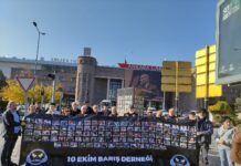 10 Ekim Ankara Katliamı’nın 85. Ayında Tren Garı Önündeyiz!