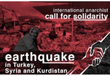 Tüm Dünyadan 18 Anarşist Örgüt Dayanışmaya Çağırıyor